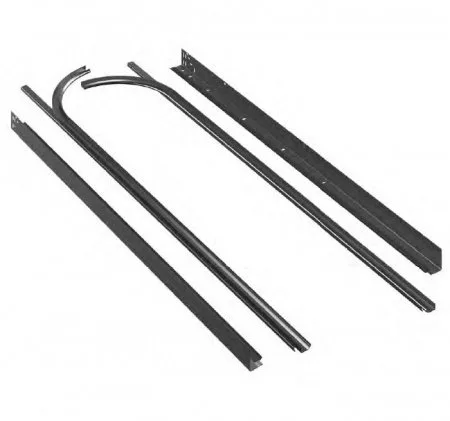 ДорХан Комплект направляющих и угловых стоек №8 под проем 3250 мм, стандартный подъем без угольника (С8), KTNS-3250SPN