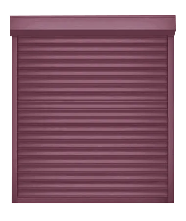 ДорХан Рольставни 2000х1000 цвета RAL 3005 (бордовый) невзломостойкие с автоматикой