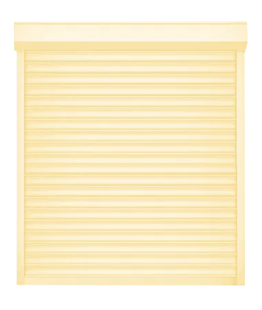 ДорХан Рольставни 2500х1300 цвета RAL 1014 (бежевый) невзломостойкие без автоматики