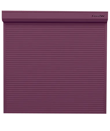 ДорХан Рольворота 2400х1500 цвета RAL 3005 (бордовый) взломостойкие с автоматикой