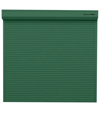 ДорХан Рольворота 4900х1200 цвета RAL 6005 (зелёный) невзломостойкие с автоматикой