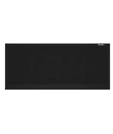 ДорХан Откатные ворота 4200х1900 цвета RAL 7016 (антрацит) с дизайном 'филенка' без автоматики