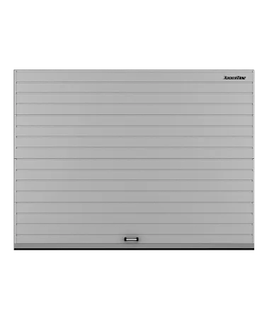 ДорХан Секционные ворота стальные 2800х2000 цвета RAL 7004 (серый) с дизайном 'доска' без автоматики