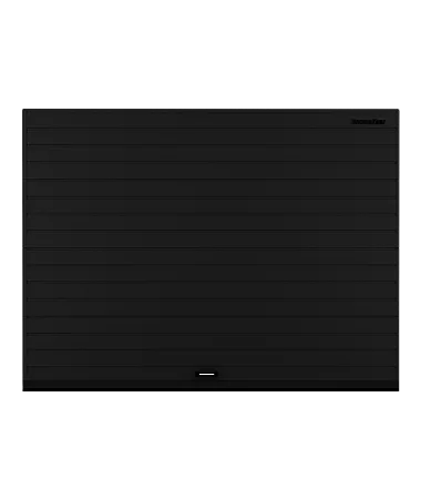 ДорХан Секционные ворота стальные 2800х2700 цвета RAL 7016 (антрацит) с дизайном 'доска' без автоматики