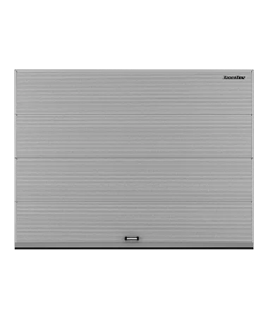 ДорХан Секционные ворота стальные 4300х2800 цвета RAL 7004 (серый) с дизайном 'волна' без автоматики